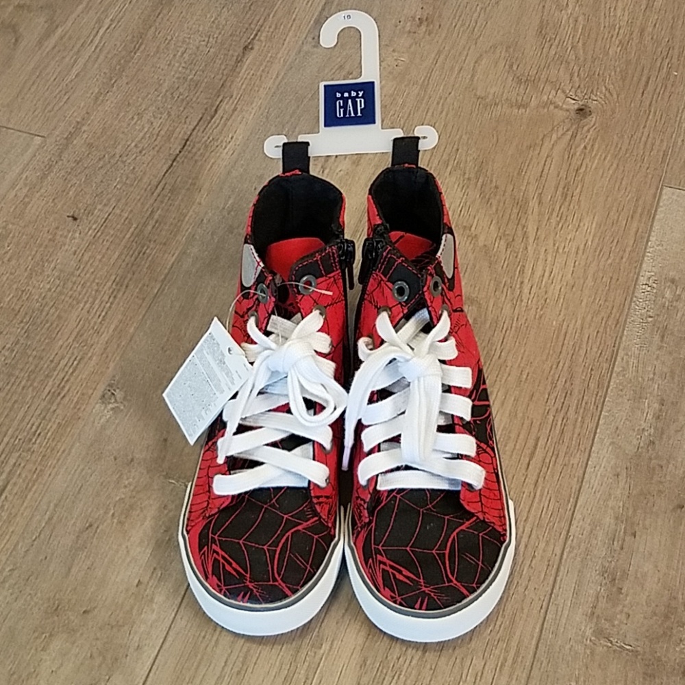 Baby Gap Spiderman Marvel's Hi top shoes